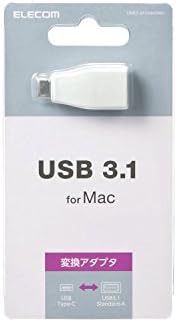 ELECOM USB-C C-A מתאם נשי [לבן] USB3-AFCMADWH
